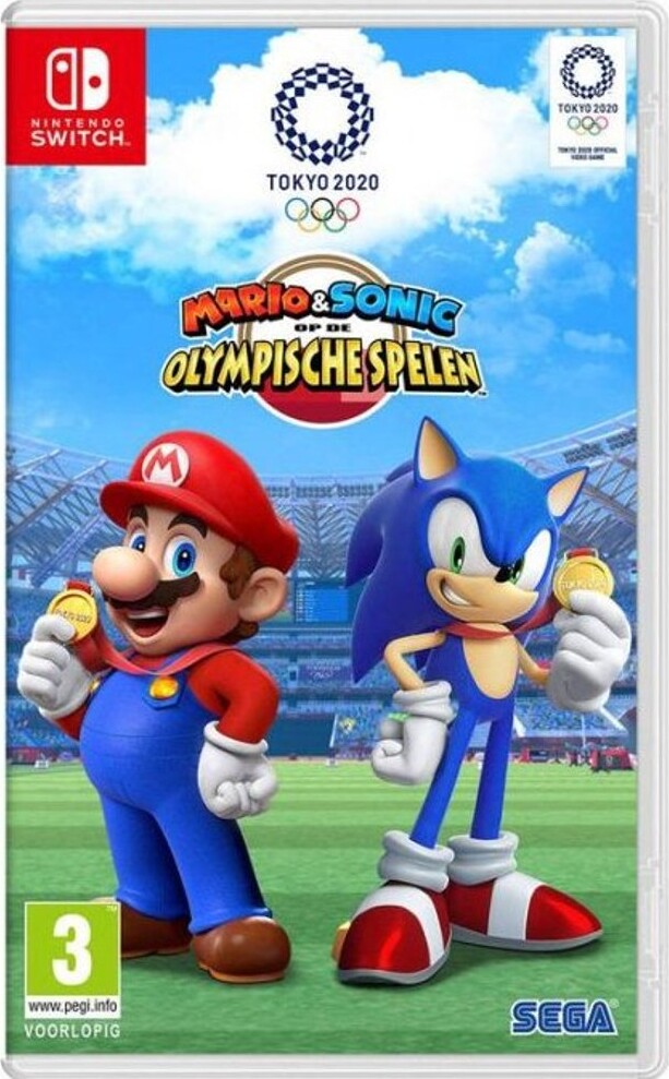 Se Mario & Sonic At The Olympic Games Tokyo 2020 - Nintendo Switch hos Gucca.dk