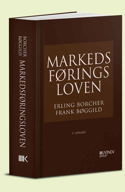 Markedsføringsloven - Erling Borcher - Bog