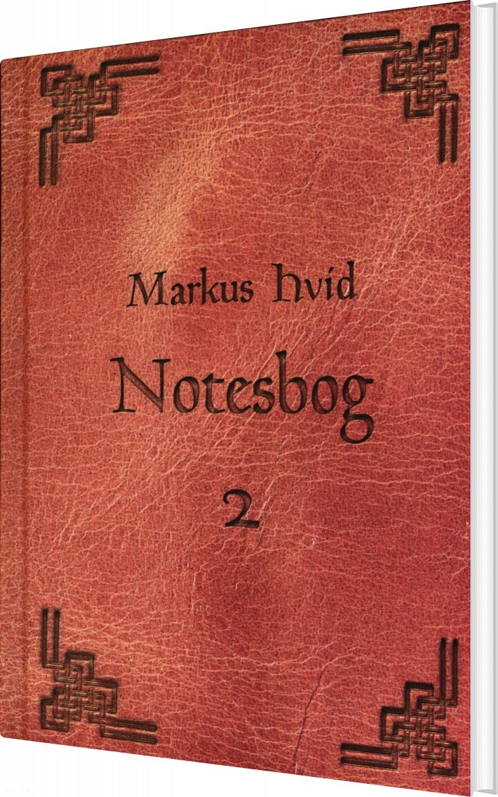 Markus Hvid - Notesbog 2 - J. L. Stricker - Bog