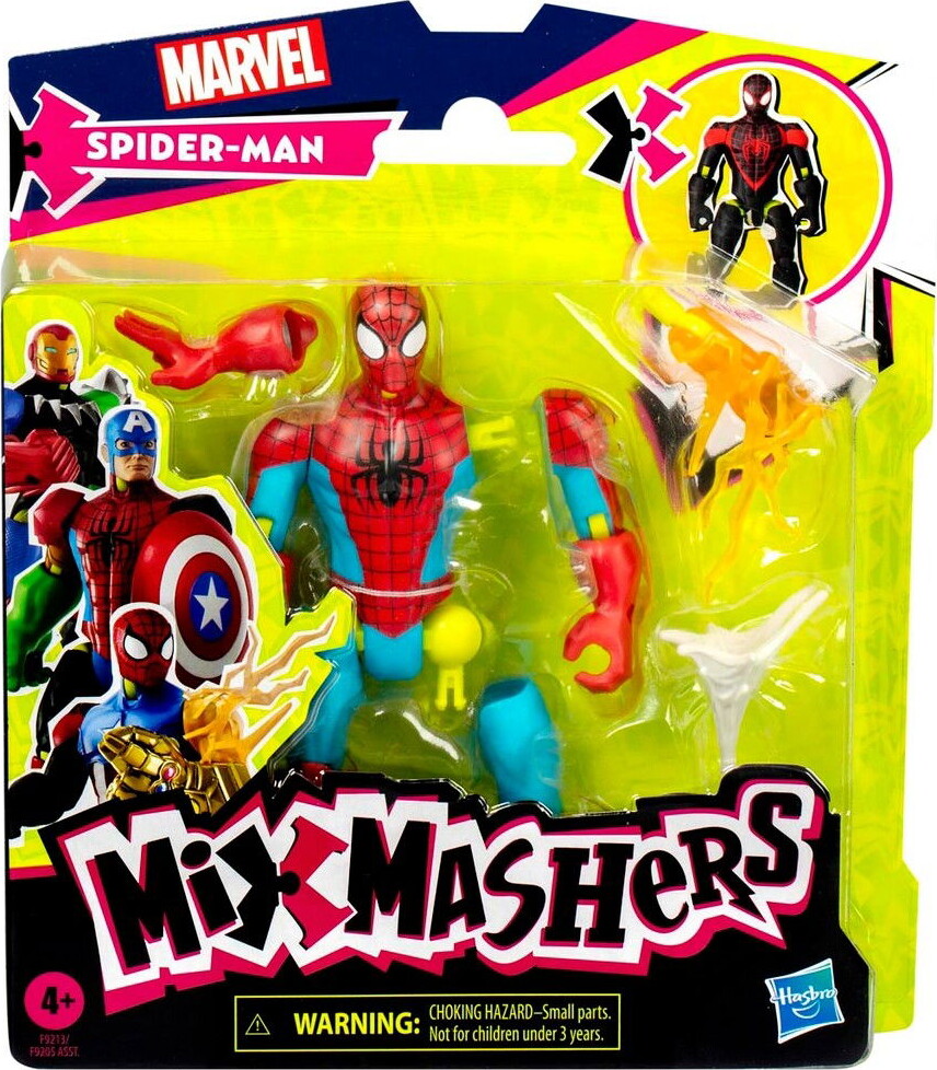 Marvel - Spider-man Action Figur - Mix Mashers - Hasbro F9213