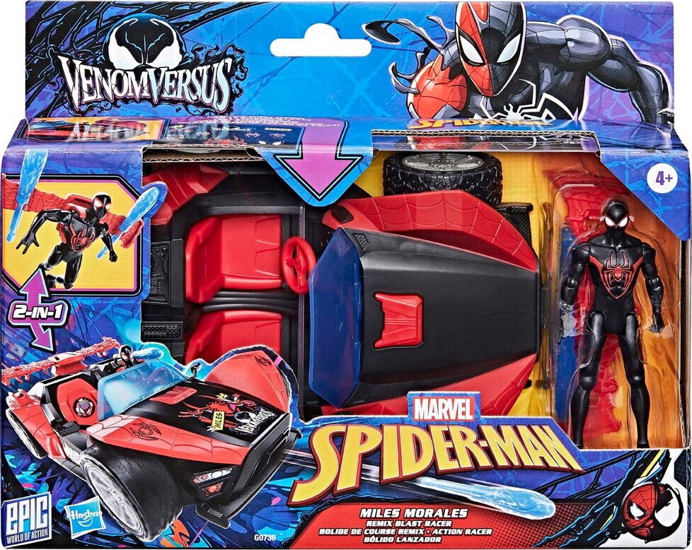 Marvel - Spider-man - Miles Morales Blast Racer - Hasbro G0736