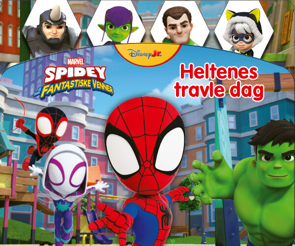 Marvel - Spidey - Heltenes Travle Dag - Bog