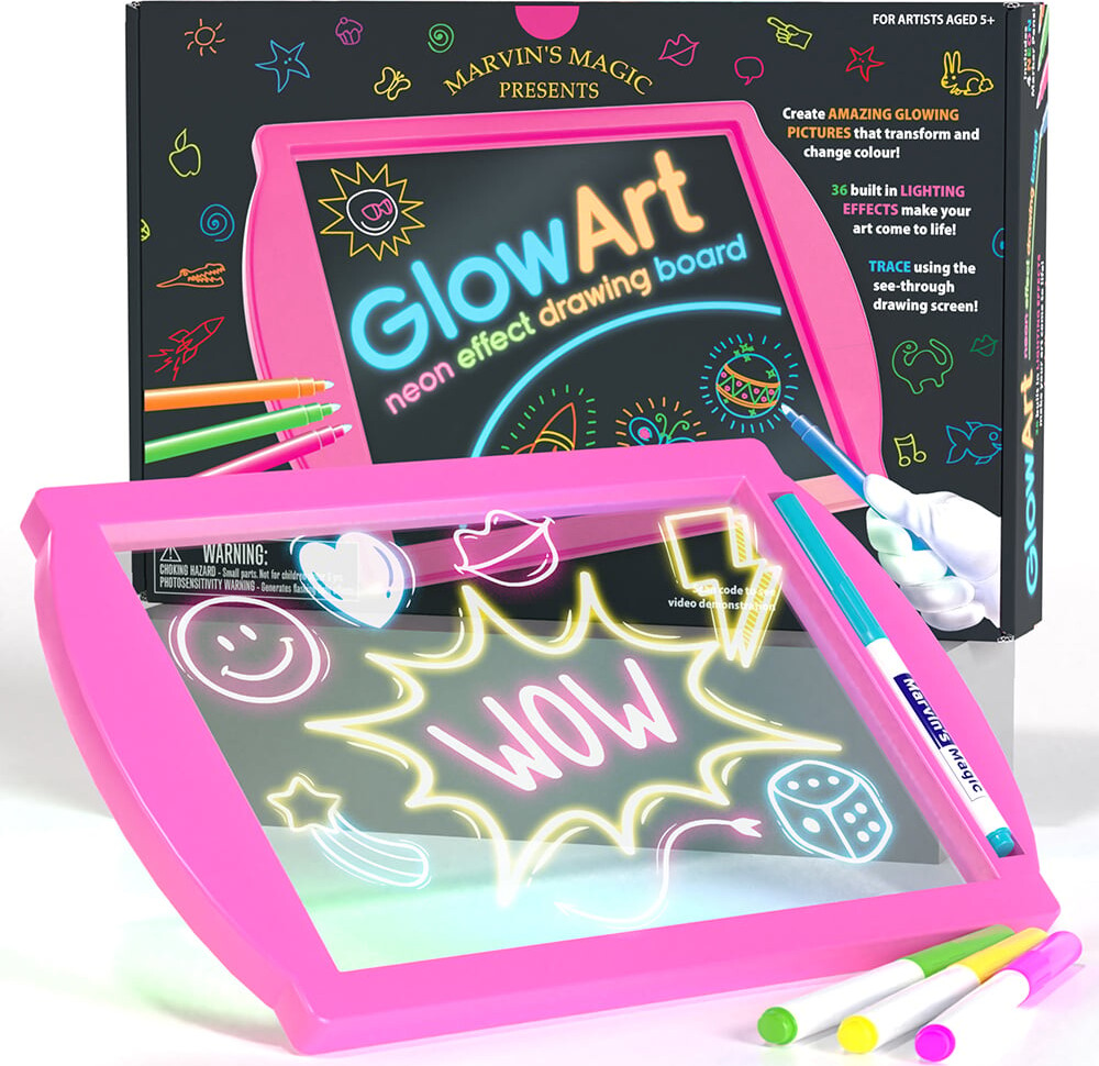 Marvins Magic - Glow Art - Pink