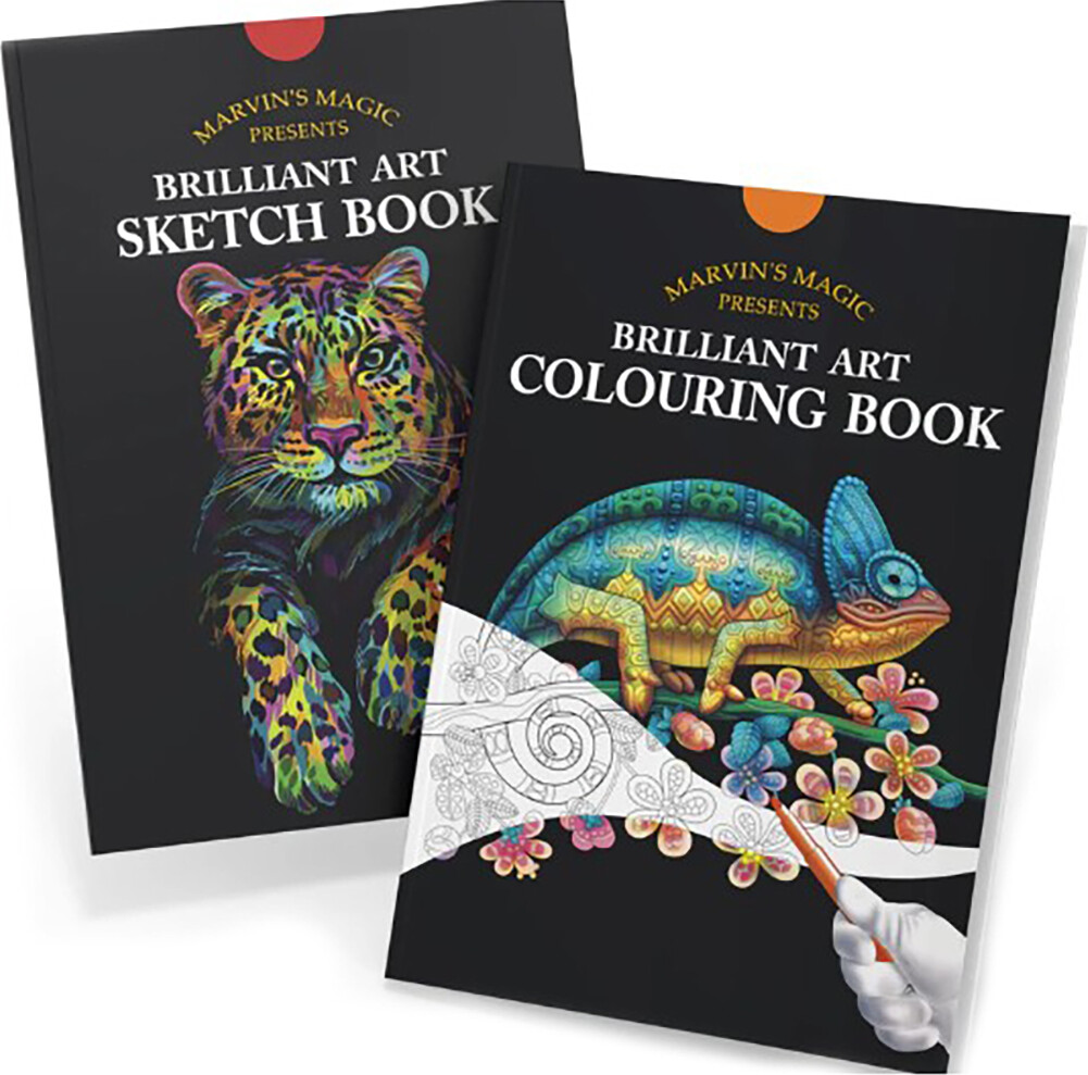 Marvins Magic - Malebog - Vilde Dyr - Bog