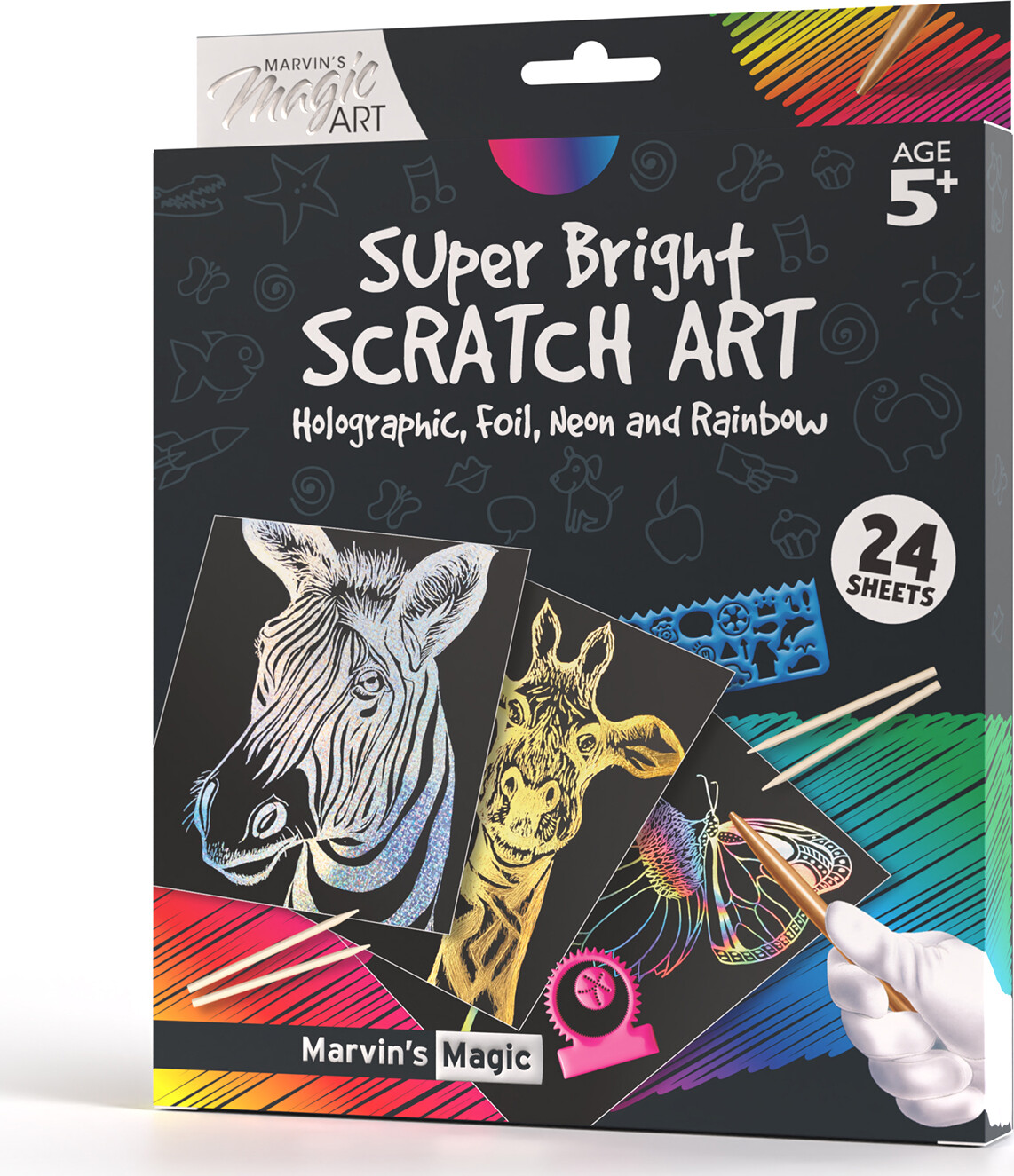 Marvins Magic - Ridsekort - Super Bright