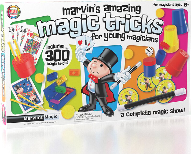Marvins Magic Tryllesæt - Marvins Amazing Magic Tricks - 300 Tricks