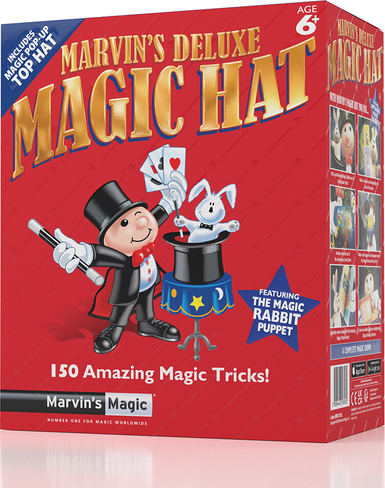 Marvins Magic - Tryllesæt Deluxe Kanin Og Høj Hat