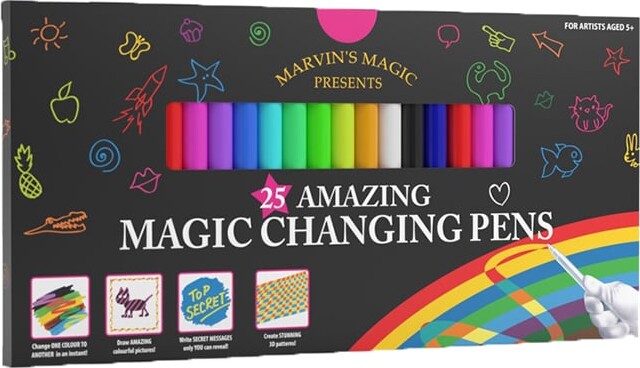 Marvins Magic - Magic Changing Pens - Trylletusser