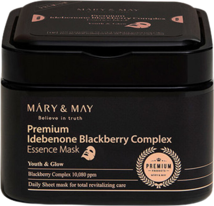 Mary&may - Idebenone Blackberry Complex Essence Mask