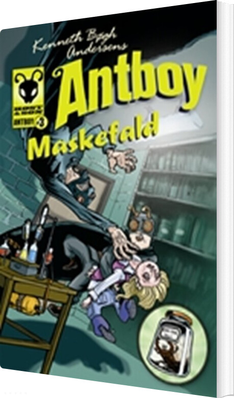 Antboy 3 - Maskefald - Kenneth Bøgh Andersen - Bog