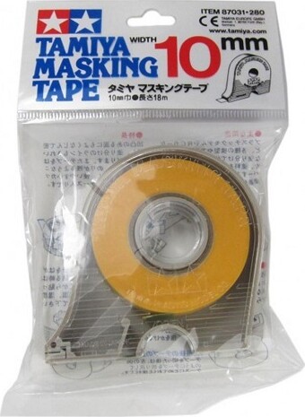 Se Tamiya - Masking Tape Med Dispenser - 10 Mm - 87031 hos Gucca.dk