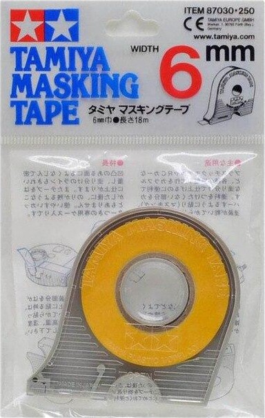 Billede af Tamiya - Masking Tape Med Dispenser - 6 Mm - 87030