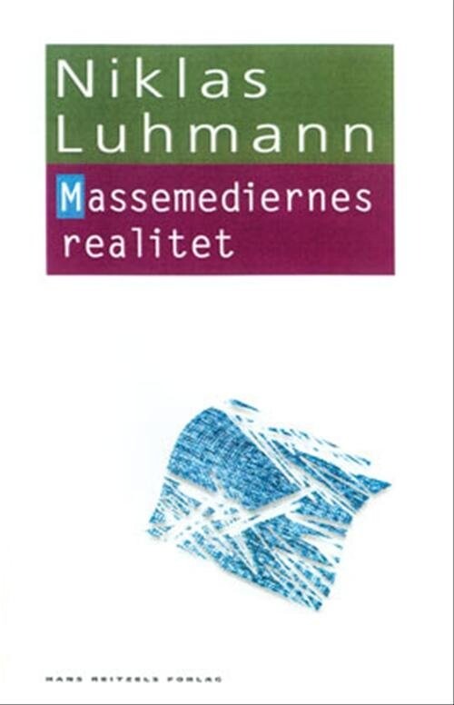 Billede af Massemediernes Realitet - Niklas Luhmann - Bog