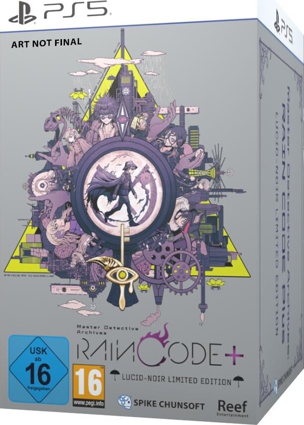 Master Detective Archives: Rain Code Plus - Lucid-noir (limited Edition) - PS5