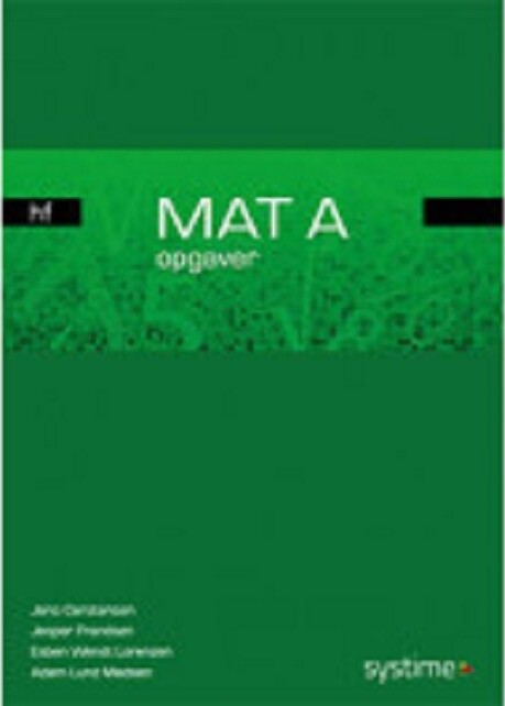 Mat A Hf - Opgaver - Jens Carstensen - Bog