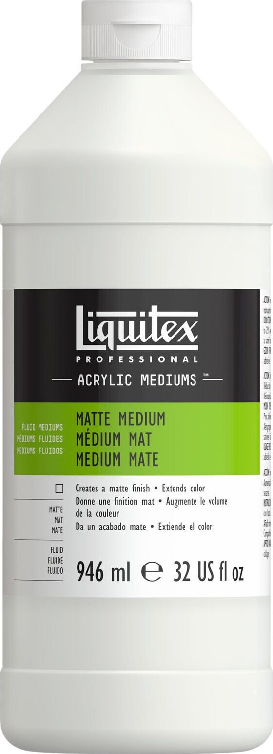 Se Liquitex - Acrylic Matte Medium 946 Ml hos Gucca.dk