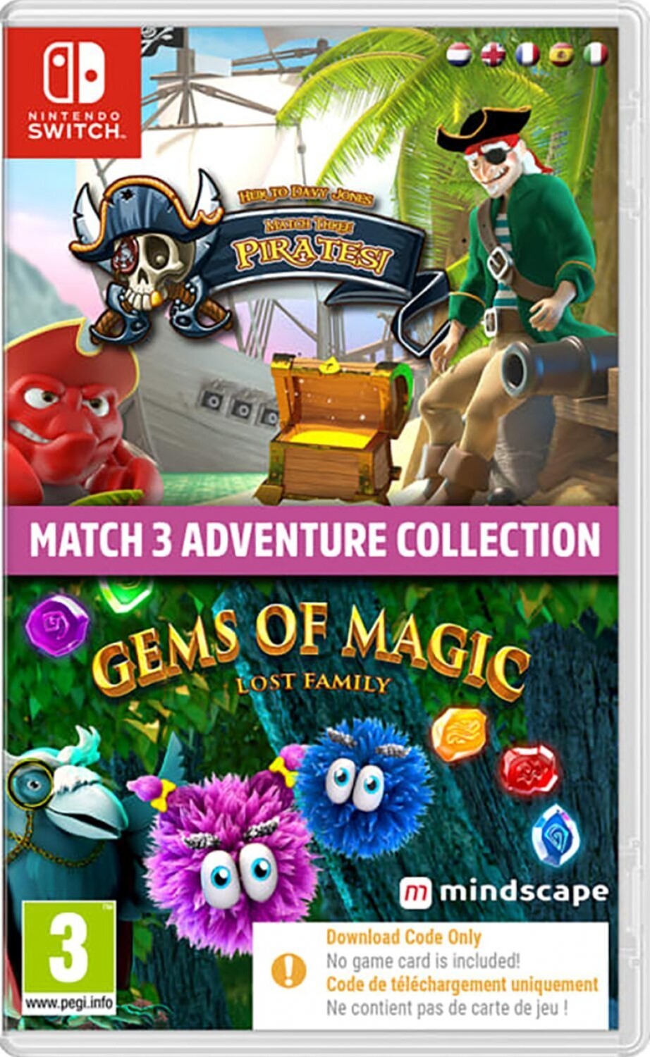 Match 3 Adventure Collection - Kode I Boks - Nintendo Switch