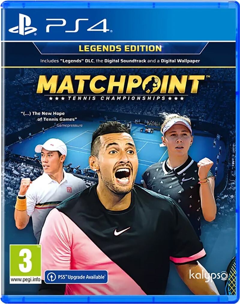 Matchpoint: Tennis Championships (legends Edition) - PS4