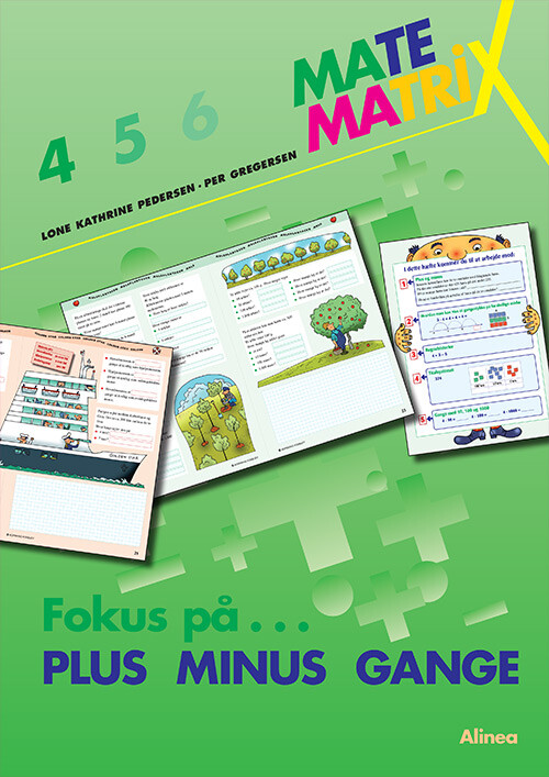 Billede af Matematrix 4, Fokus På Plus Minus Gange - Per Gregersen - Bog