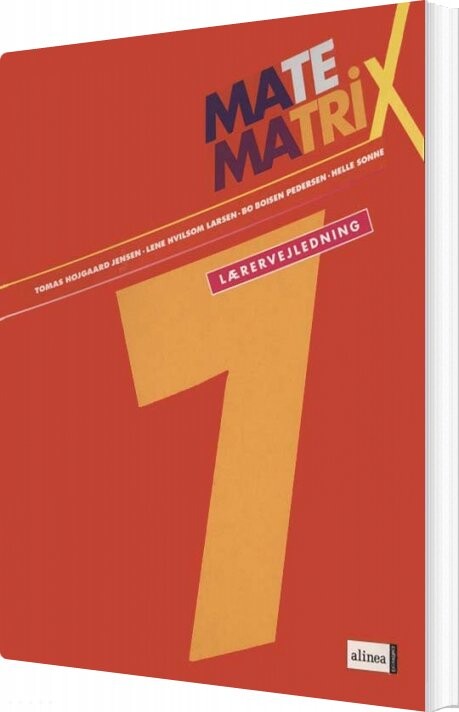 Billede af Matematrix 7, Lærervejledning - Bo Boisen Pedersen - Bog