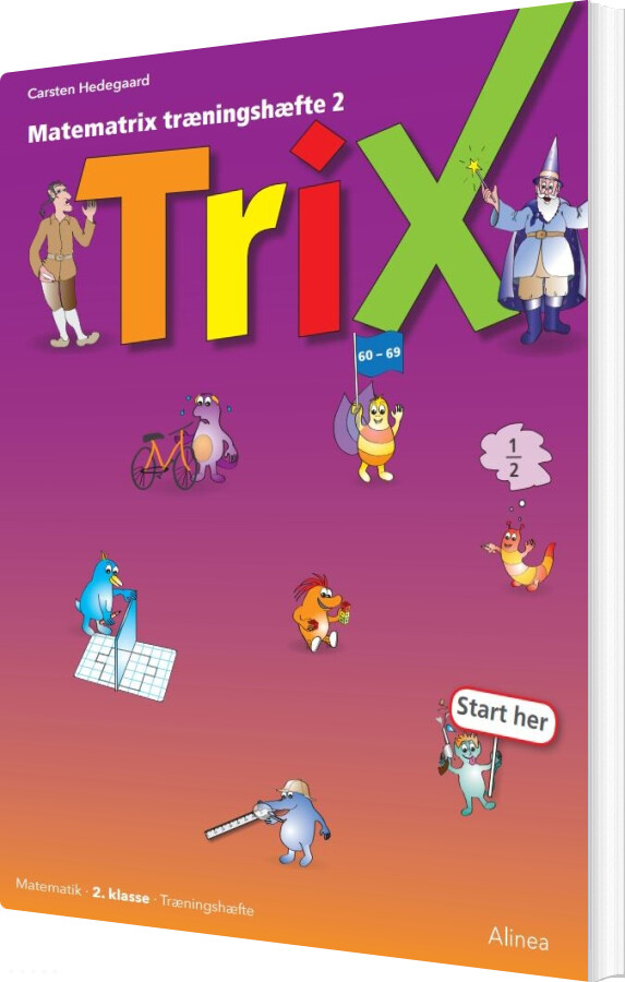 Billede af Matematrix, Trix, Træningshæfte 2 - Carsten Hedegaard - Bog