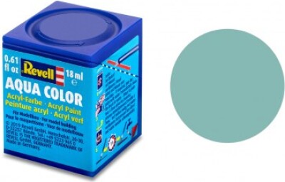 Revell - Maling - Aqua Color Matt Light Blue Acrylic - 18 Ml - 36149