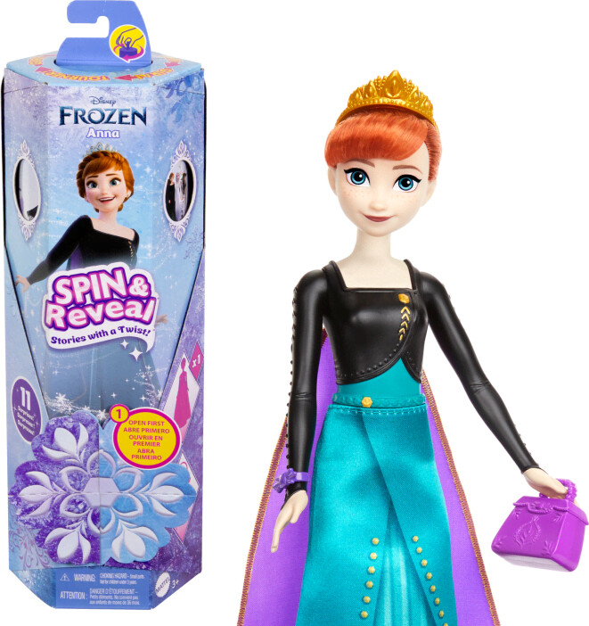 Mattel - Frost - Anna Spin & Reveal