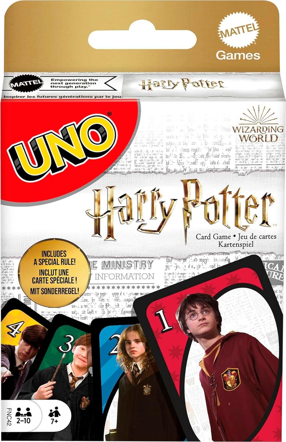 Mattel Games - Uno Harry Potter (fnc42)