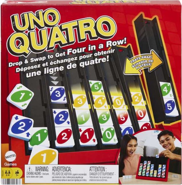 Uno Quatro (mattel Games - Hpf82)