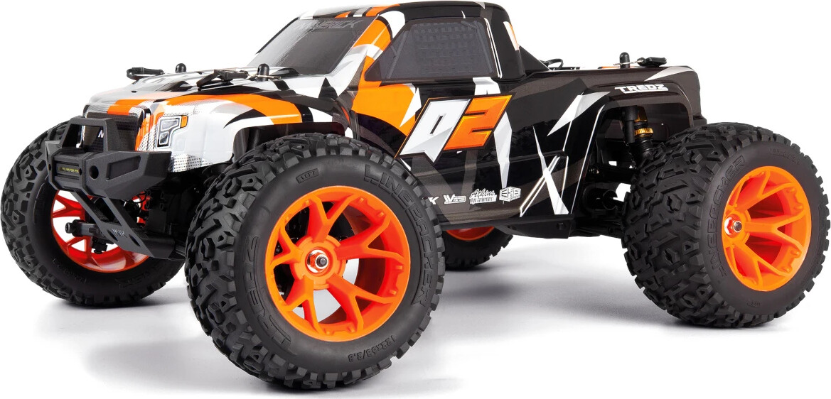 Maverick - Rc Quantum 2 Fjernstyret Monster Truck - 1:10 - Orange - Mv150401