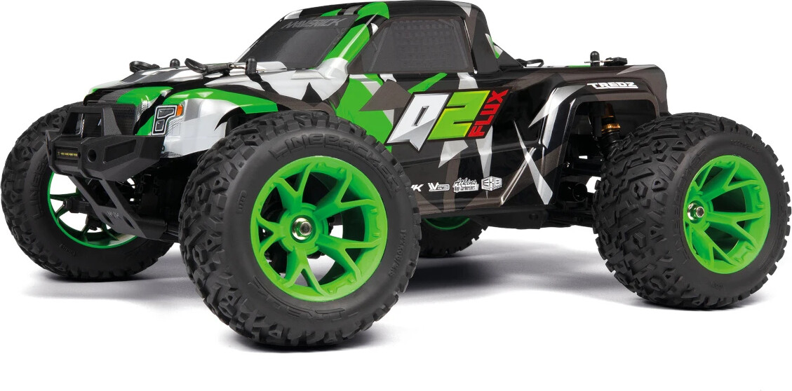 Maverick - Rc Quantum 2 Flux Fjernstyret Monster Truck - 1:10 - Grøn - Mv150406