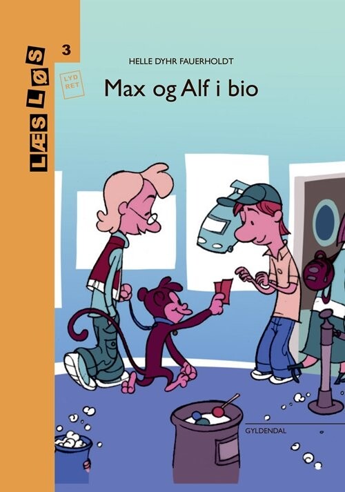 Max Og Alf I Bio - Helle Dyhr Fauerholdt - Bog