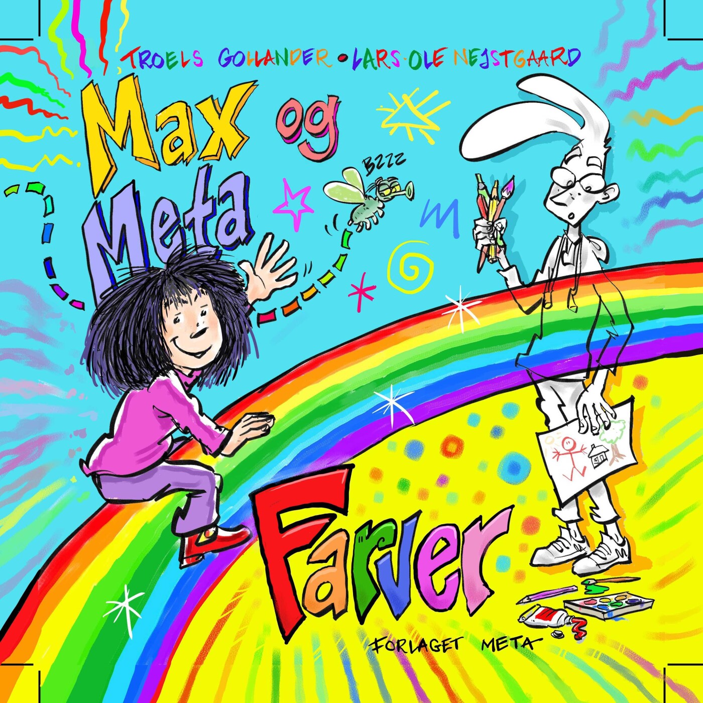 Billede af Max Og Meta - Farver - Lars-ole Nejstgaard - Bog
