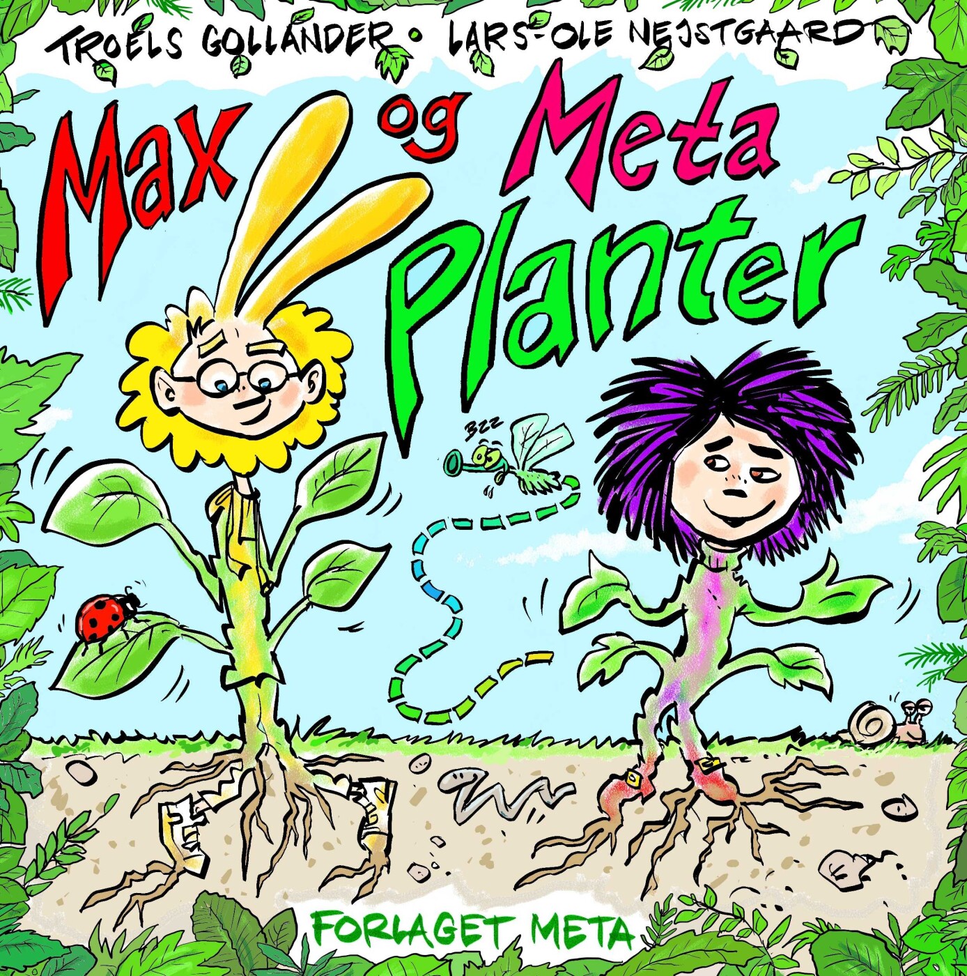 Max Og Meta - Planter - Lars-ole Nejstgaard - Bog