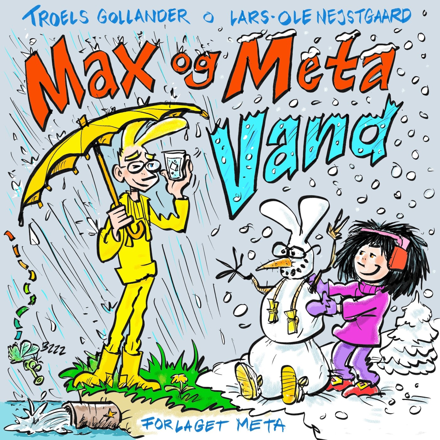 Billede af Max Og Meta - Vand - Lars-ole Nejstgaard - Bog