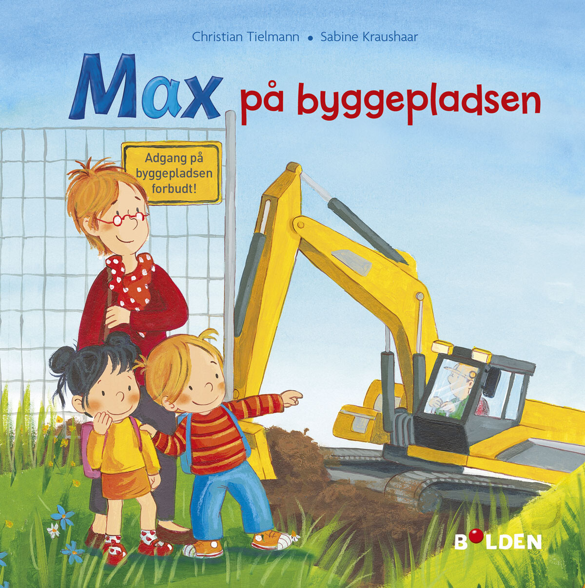 Max På Byggepladsen - Christian Tielmann - Bog