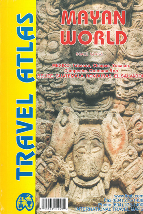 Mayan World Travel Atlas - Itmb - English Book