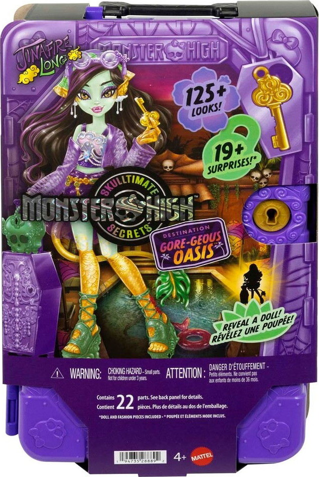 Monter High - Skulltimate Secrets Jinafire Long - Mattel Jdr52