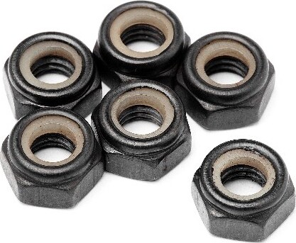 M6 Nuts 6 Pcs - Mv24069 - Maverick Rc