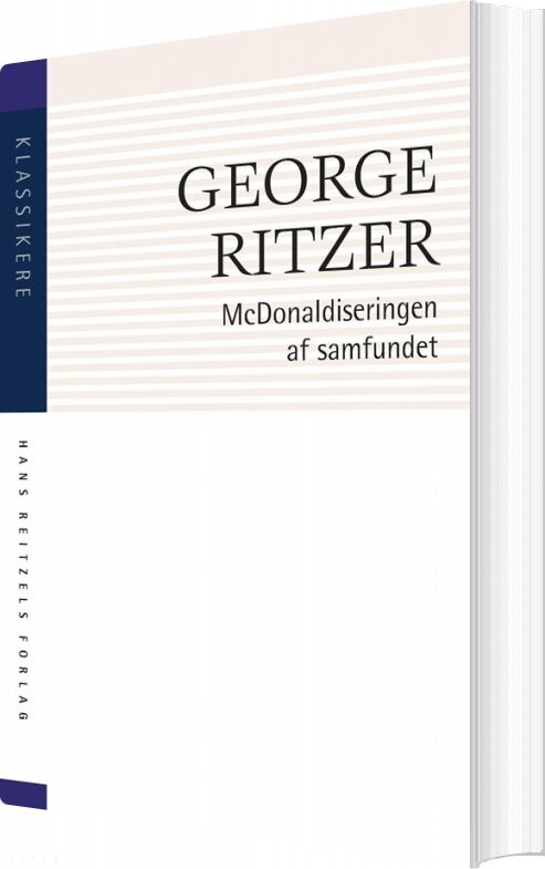 Billede af Mcdonaldiseringen Af Samfundet - George Ritzer - Bog