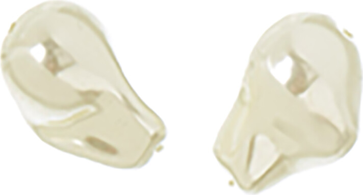 Me & My Box - Barok Shell Perler 2 Stk - Hvid