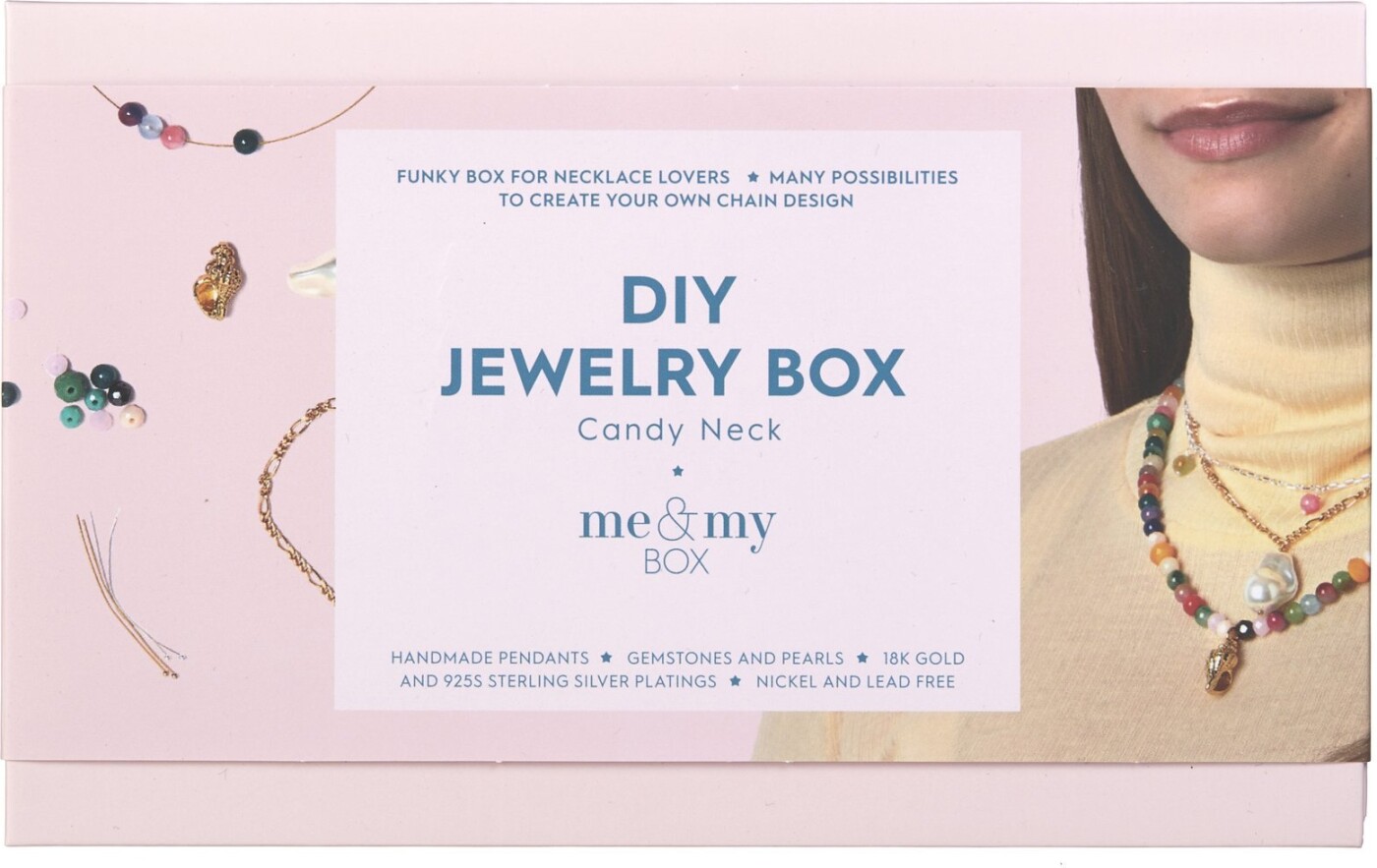 me&my BOX Candy Neck - Box No 9 - Lav Selv Smykker - Legekammeraten.dk