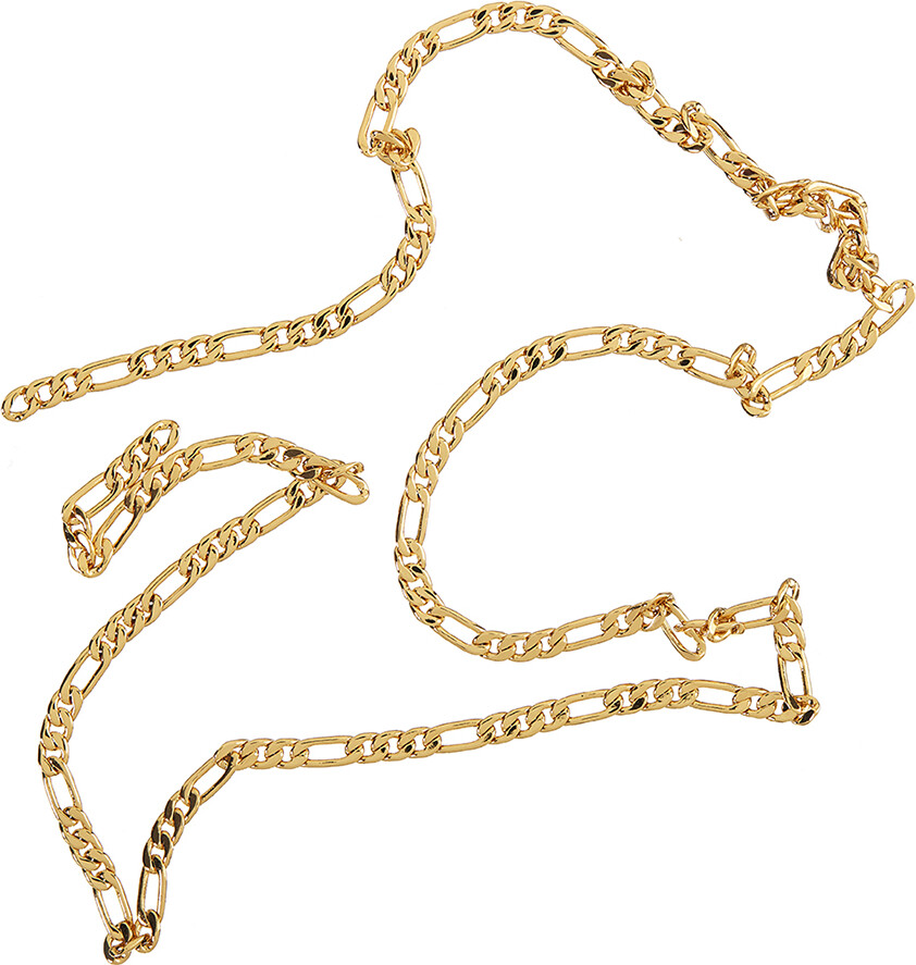 Me & My Box - Figarokæde 45 Cm - Guldbelagt 18 Karat