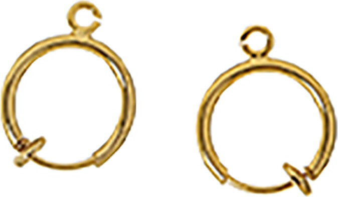 Me & My Box - øreclips Creoler - Guldbelagt 18 Karat