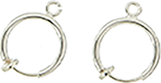 me&my BOX Øreclips Creoler - Sølvbelagt 925 - Lav Selv Smykker - Legekammeraten.dk