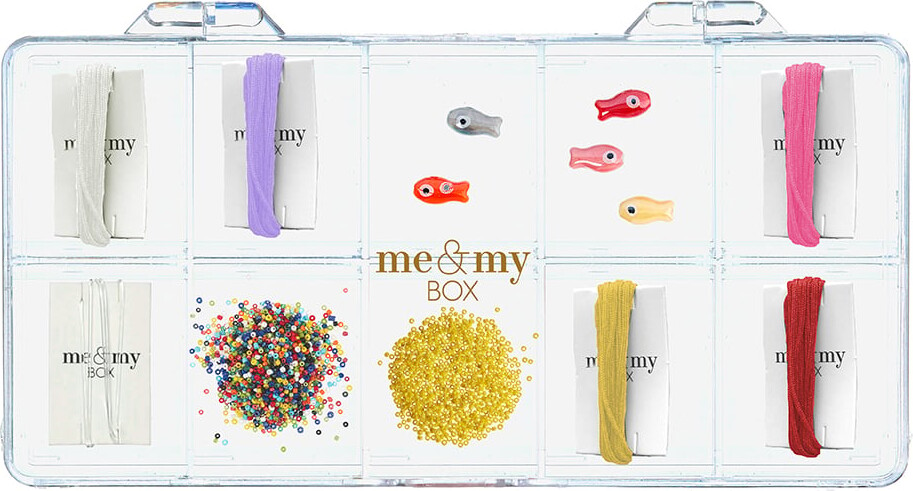 4: Me & My Box - Smykke Kit Armbånd - Fish & Beads - Koral