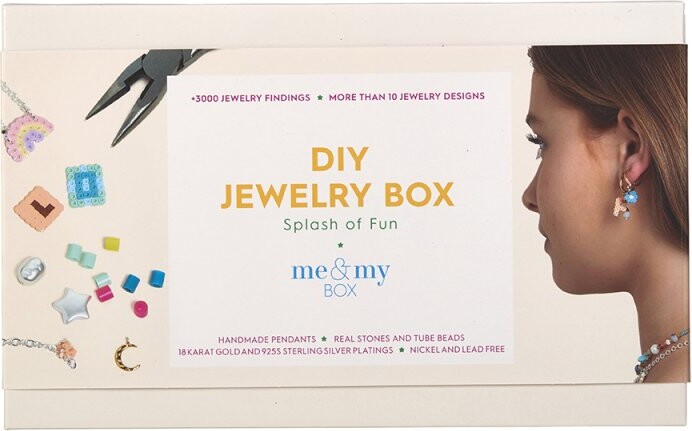 me&my BOX Splash Fun - Box No 6 - Lav Selv Smykker - Legekammeraten.dk
