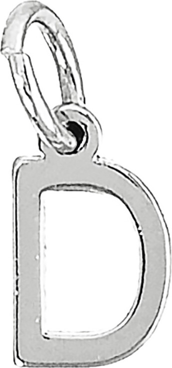 Me & My Box - Vedhæng - Bogstav - D - Sølvbelagt 925 Sterling