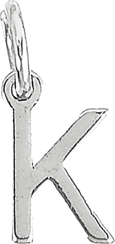 Me & My Box - Vedhæng - Bogstav - K - Sølvbelagt 925 Sterling