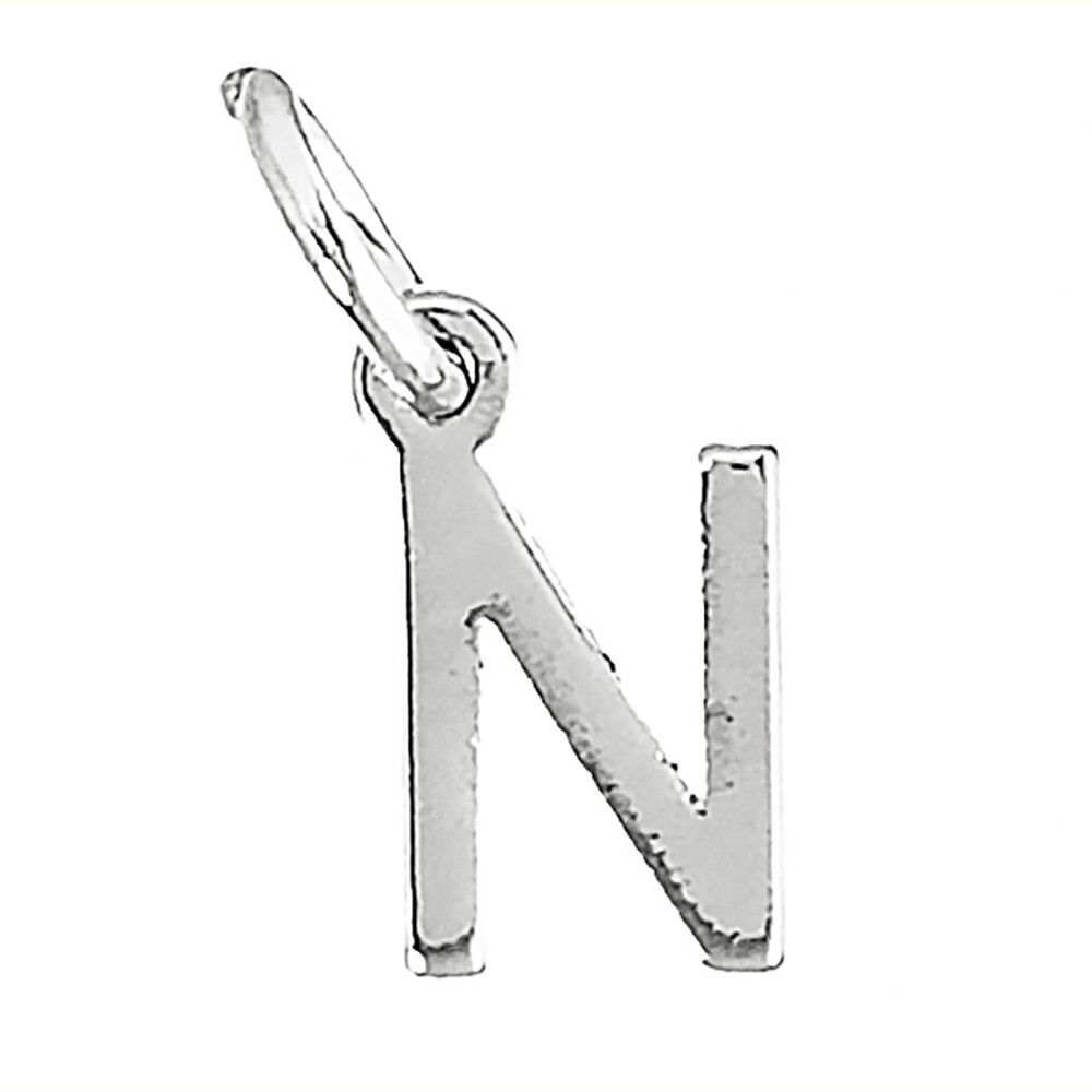 Me & My Box - Vedhæng - Bogstav - N - Sølvbelagt 925 Sterling